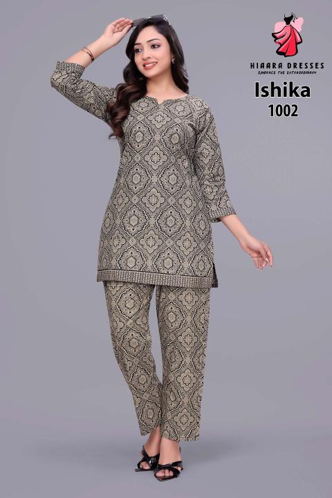 Hiaara ishika vol-1 coord set best womens wholesale clothing  - wholesale export